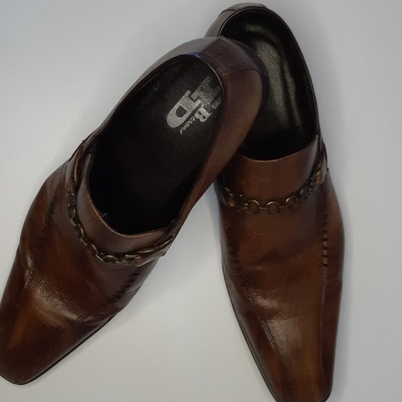 Browns leather men's shoes - Picture 1 of 5